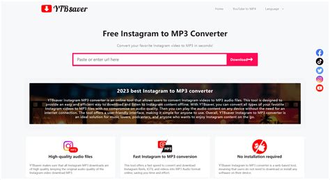 convert instagram video to mp3|Video to MP3 Converter